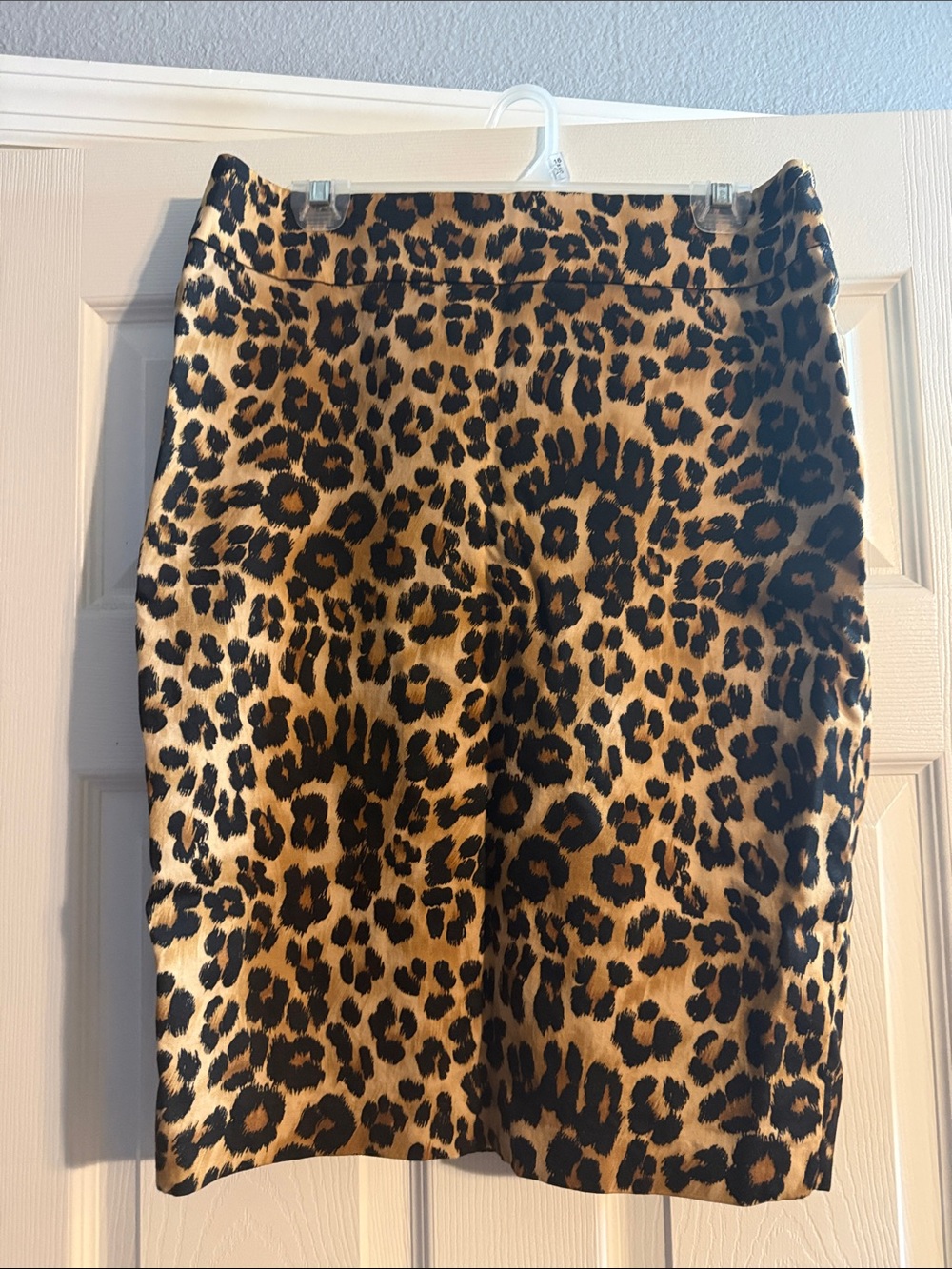 Used Charter Club Cheetah Pencil Skirt Size 10